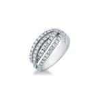 Anello fantasia 4 fili 0,64 ct - Foto 1