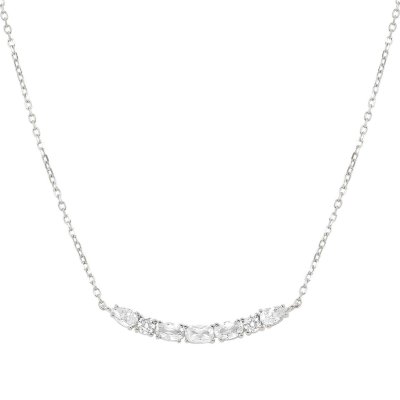 Collana colour wave zirconi bianchi st
