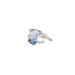Orecchino earcuff colour wave st celeste- blu - Foto 1