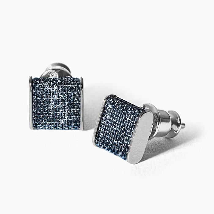 Orecchini merete blue glitz