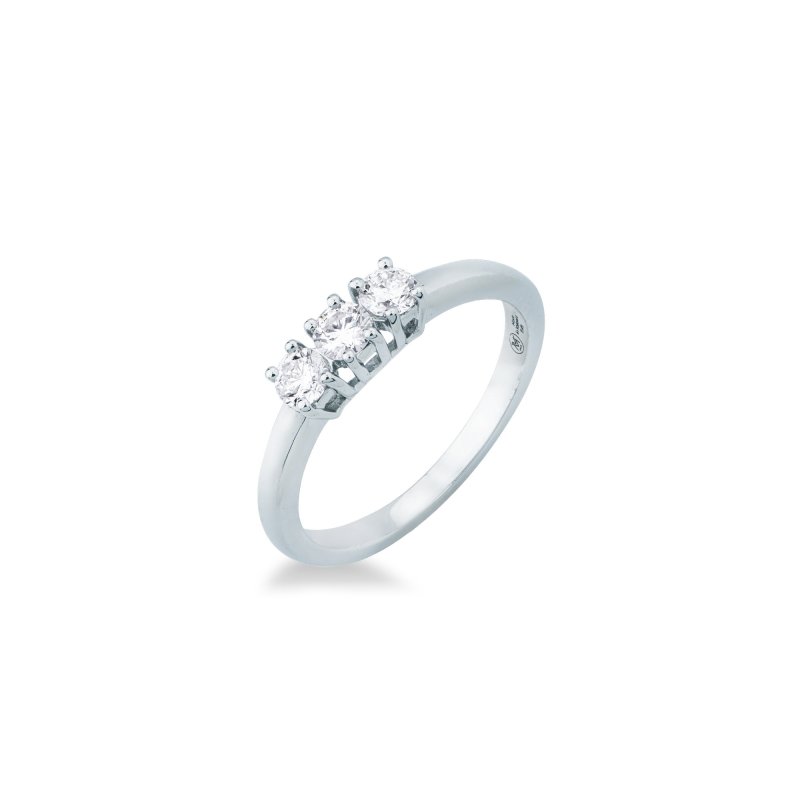 Anello trilogy 0,43 ct