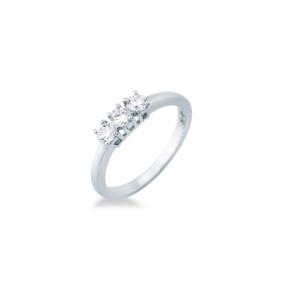 Anello trilogy 0,43 ct