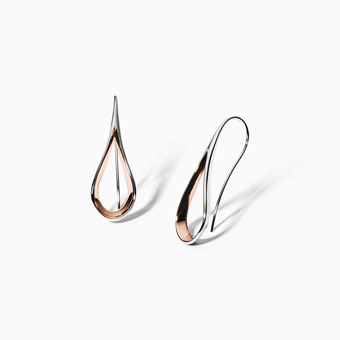 Orecchini kariana loop bicolor