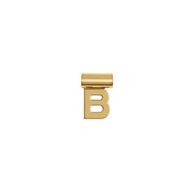 Seimia lettera b in oro giallo