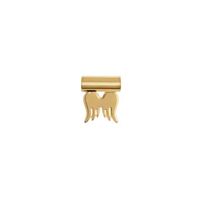 Seimia simbolo ali d'angelo in oro giallo