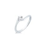 Anello solitario valentine 0,23 ct - Foto 1