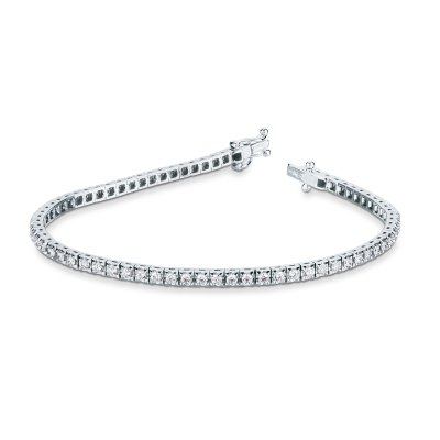 Bracciale tennis con brillanti 1,73 ct