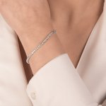 Bracciale tennis con brillanti 1,73 ct - Foto 2
