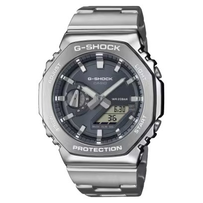 G-shock steel nero