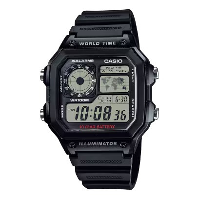 Ae series world time black
