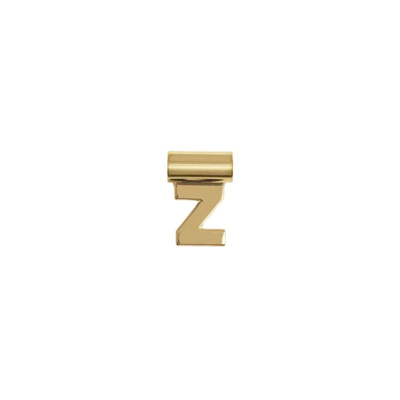 Seimia lettera z in oro giallo