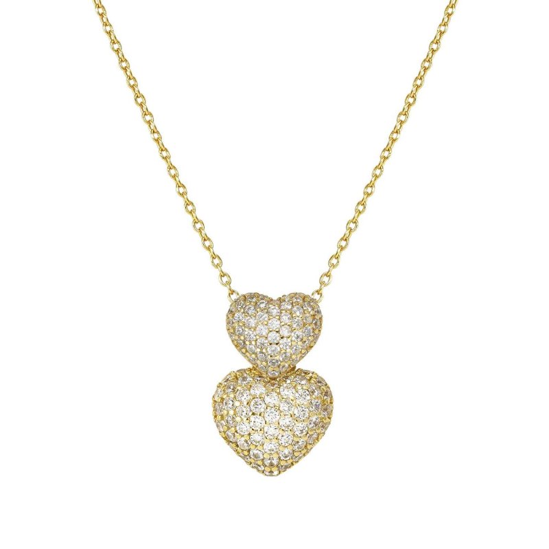 Collana lifepoetry con doppio cuore gt