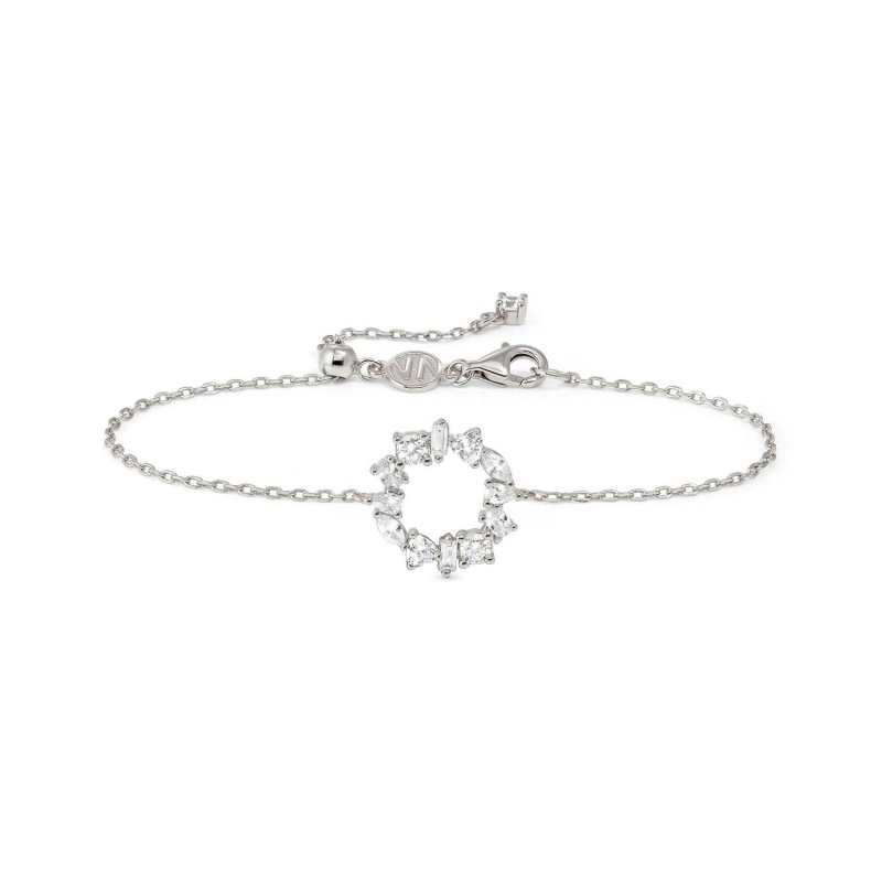 Bracciale colour wave mini con cerchio crystal st
