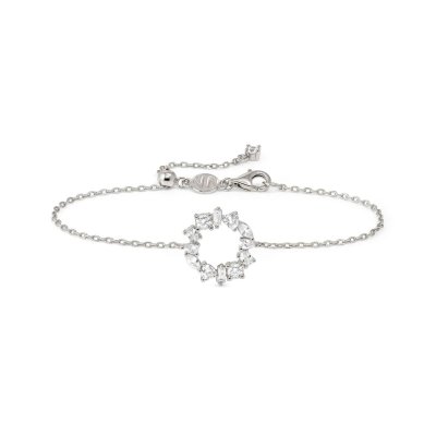 Bracciale colour wave mini con cerchio crystal st