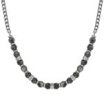 Collana manvision stones con diaspro grigio - Foto 1