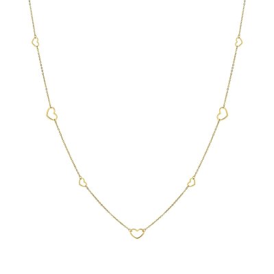 Collana lunga ritmatika cuori gt