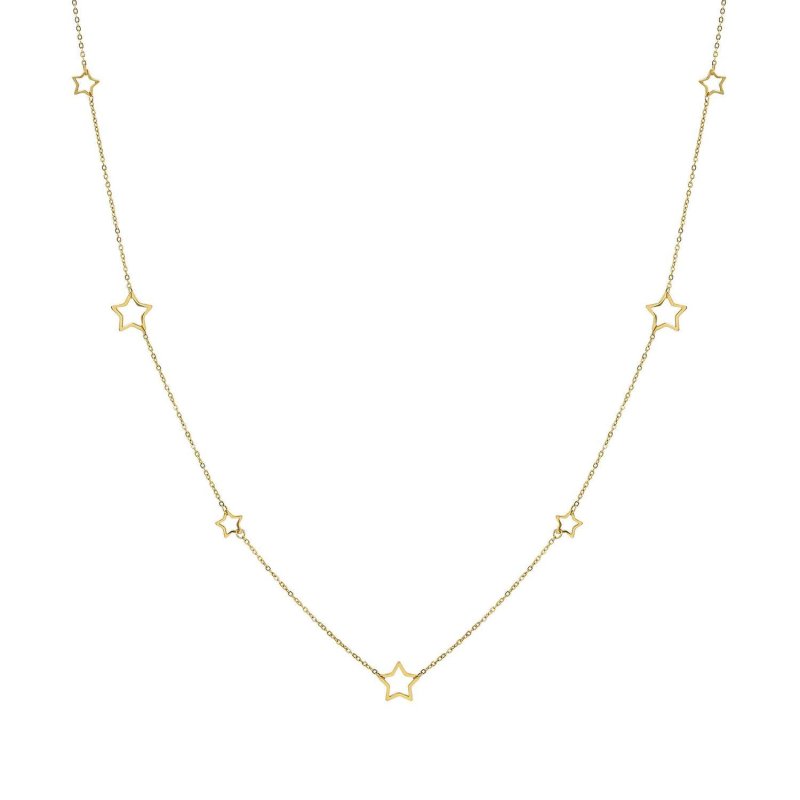 Collana lunga ritmatika stelle gt
