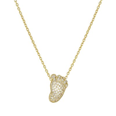 Collana lifepoetry con piede gt