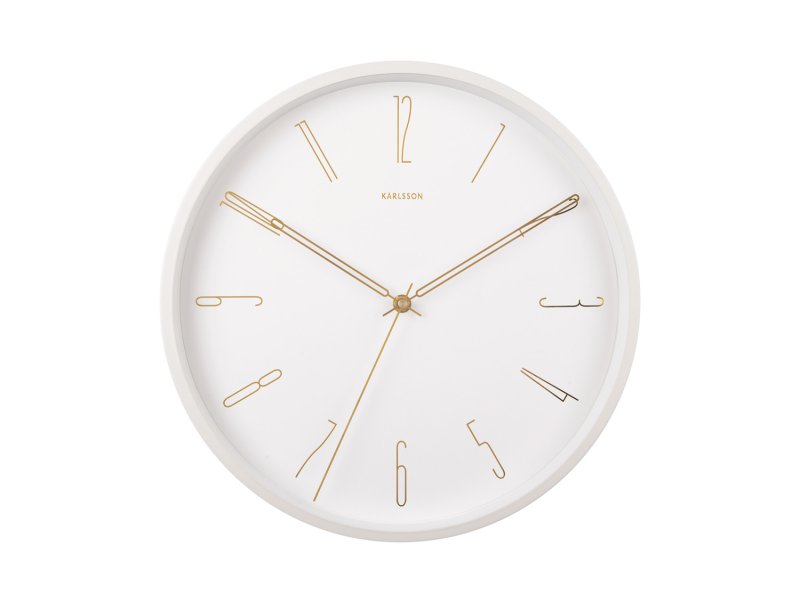 Belle numbers white 35 cm