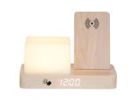 Alarm clock+ light wood - Foto 2