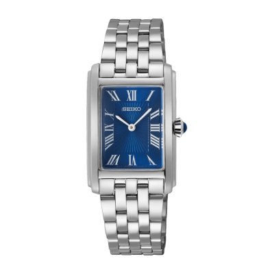 Classic lady rectangle blu