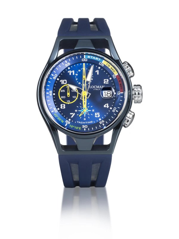 Montecristo yachting crono pvd blu