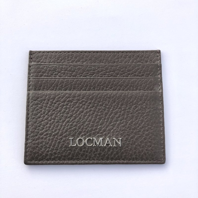 Pocket card color taupe