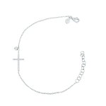 Bracciale con croce di brillanti 0,08 ct - Foto 1