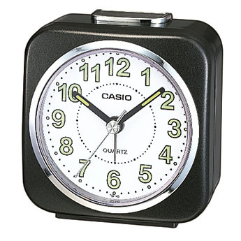 Sveglia beep alarm snooze quadrata nera