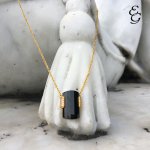 Girocollo premium gt con pietra nera - Foto 2