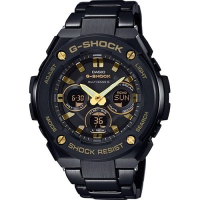 G-shock g-steel gst-w300bd-1aer total black