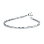 Bracciale tennis lapidato con brillanti 0,72 ct - Foto 1