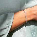 Bracciale tennis lapidato con brillanti 0,72 ct - Foto 2