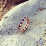 Anello mini marrakech zirconi blu - Foto 3