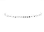 Bracciale tennis semirigido con brillanti 1,48 ct - Foto 1