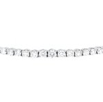 Bracciale tennis semirigido con brillanti 1,48 ct - Foto 3