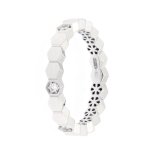 Hexagon oro bianco e brillanti - Foto 2