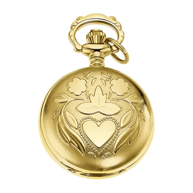Orologio a collana dorato
