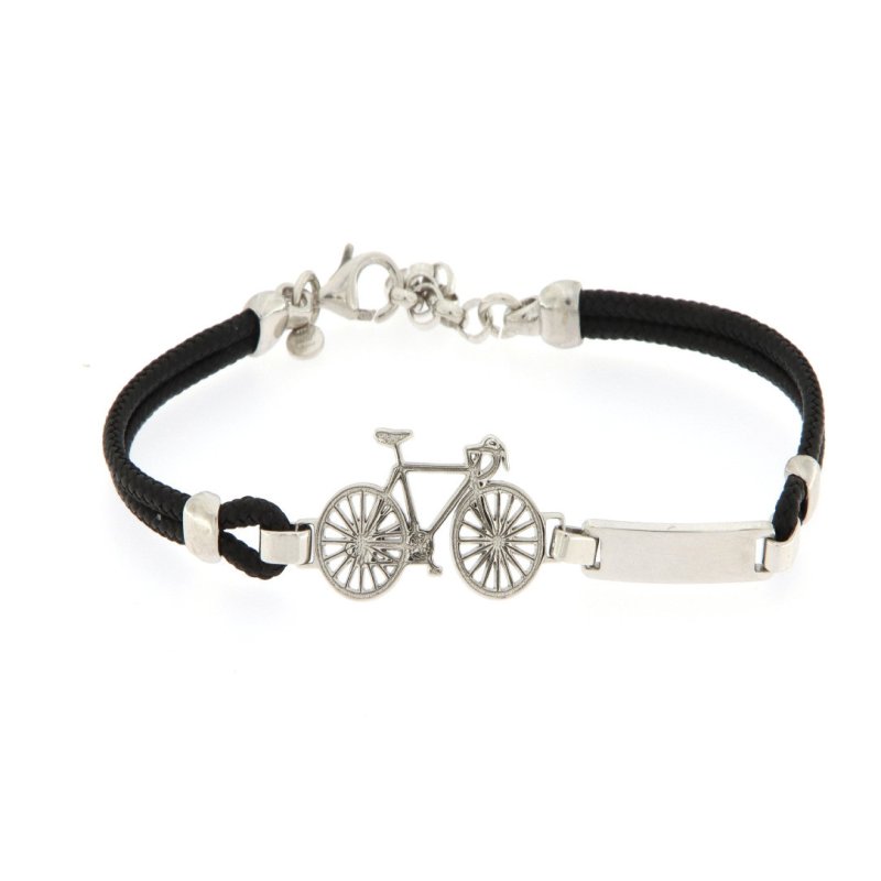 Bracciale bici da corsa con piastina