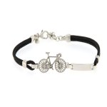 Bracciale bici da corsa con piastina - Foto 1