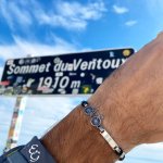 Bracciale bici da corsa con piastina - Foto 2