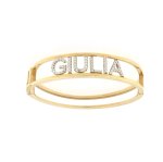 Bracciale rigido giulia gt con zirconi - Foto 1