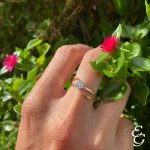 Anello fantasia fiore magic 0,08 ct - Foto 4