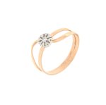 Anello fantasia fiore magic 0,08 ct - Foto 2