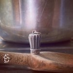 Ciondolo cappello chef in argento - Foto 3