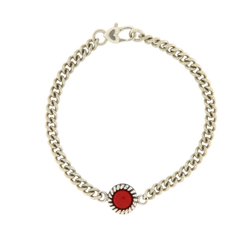 Bracciale groumette watamu corallo