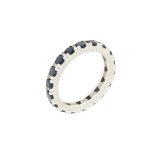 Anello mini marrakech argento e pietre nere - Foto 2