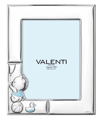 Cornice bimbo orsetto palloncino 13x18 cm