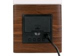 Frosted light alarm clock wood - Foto 6