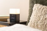 Frosted light alarm clock wood - Foto 4